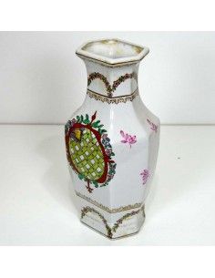FLORERO DE PORCELANA ANTIGUO 2