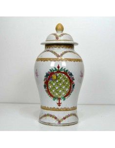 TIBOR DE PORCELANA ANTIGUO