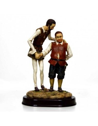 FIGURA DON QUIJOTE Y SANCHO PANZA