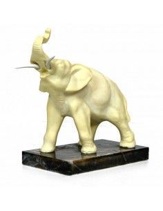 FIGURA DE ELEFANTE EN ALABASTRO 2