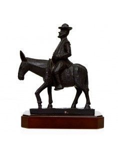 FIGURA DE SANCHO PANZA A CABALLO