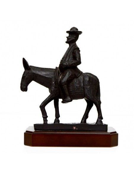 FIGURA DE SANCHO PANZA A CABALLO