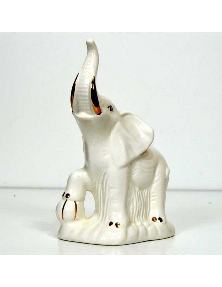 FIGURA ELEFANTE CERAMICA