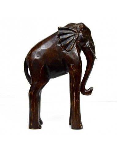 ELEFANTE DE MADERA NOGAL