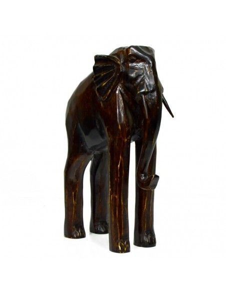 ELEFANTE DE MADERA NOGAL