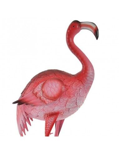 FIGURA FLAMENCO METAL ROJO