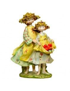 FIGURA DE NIÑOS RECOGIENDO MANZANAS 2
