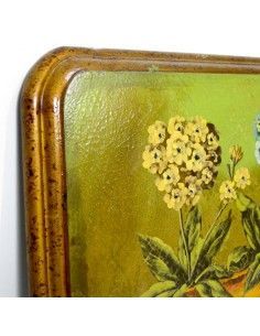 CUADRO DE FLORES EFECTO VINTAGE 2