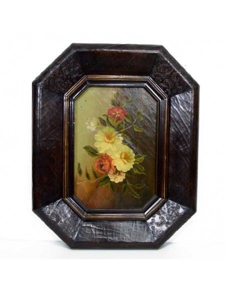 CUADRO DE FLORES VINTAGE