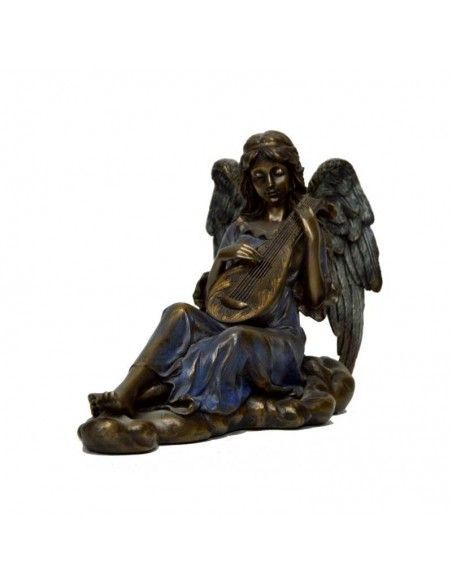 FIGURA DE ANGEL TOCANDO LA BANDURRIA